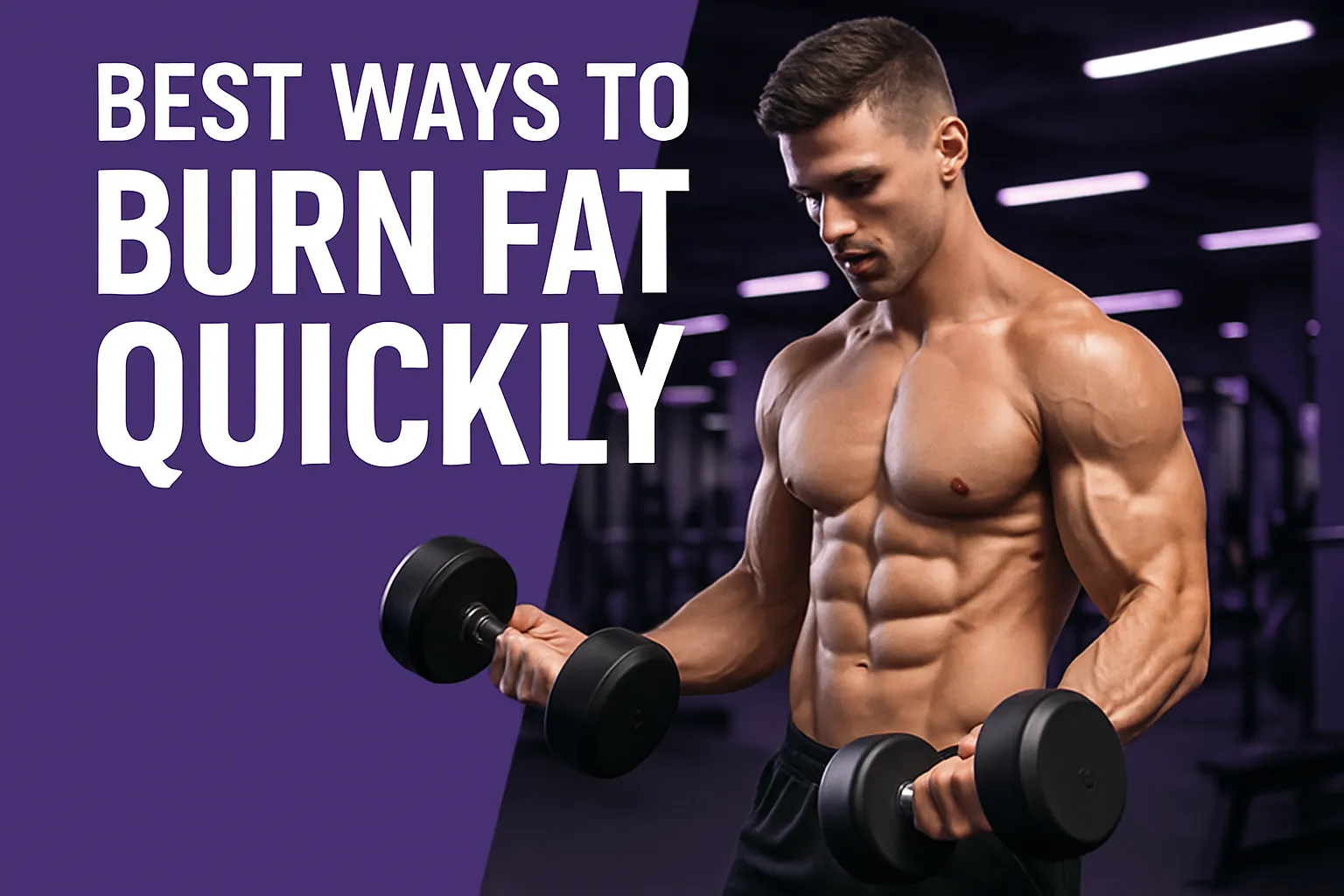 Best Ways To Burn Fat Quickly illustration