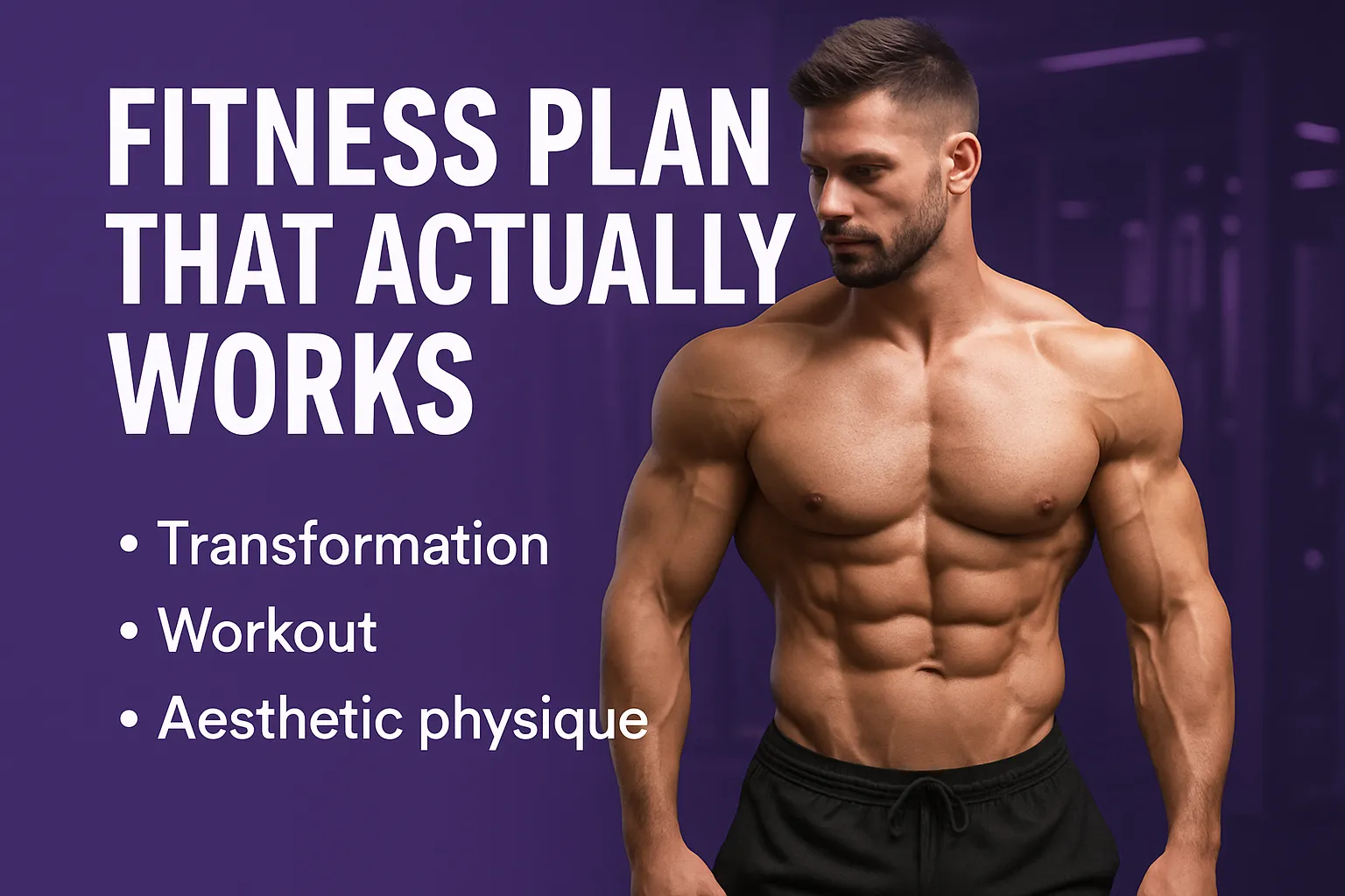 Fitness Plan That Actually Works illustration