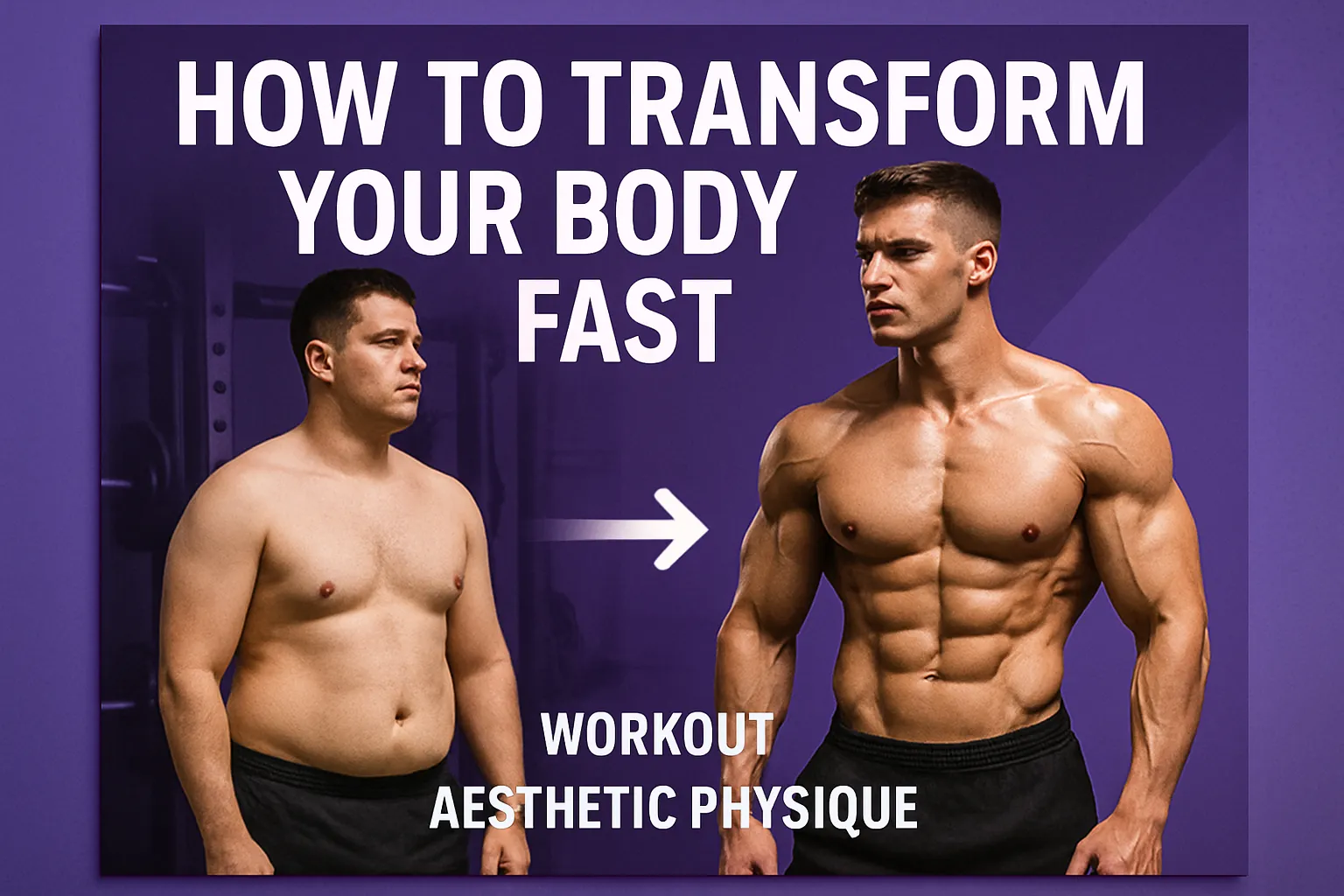 How To Transform Your Body Fast illustration