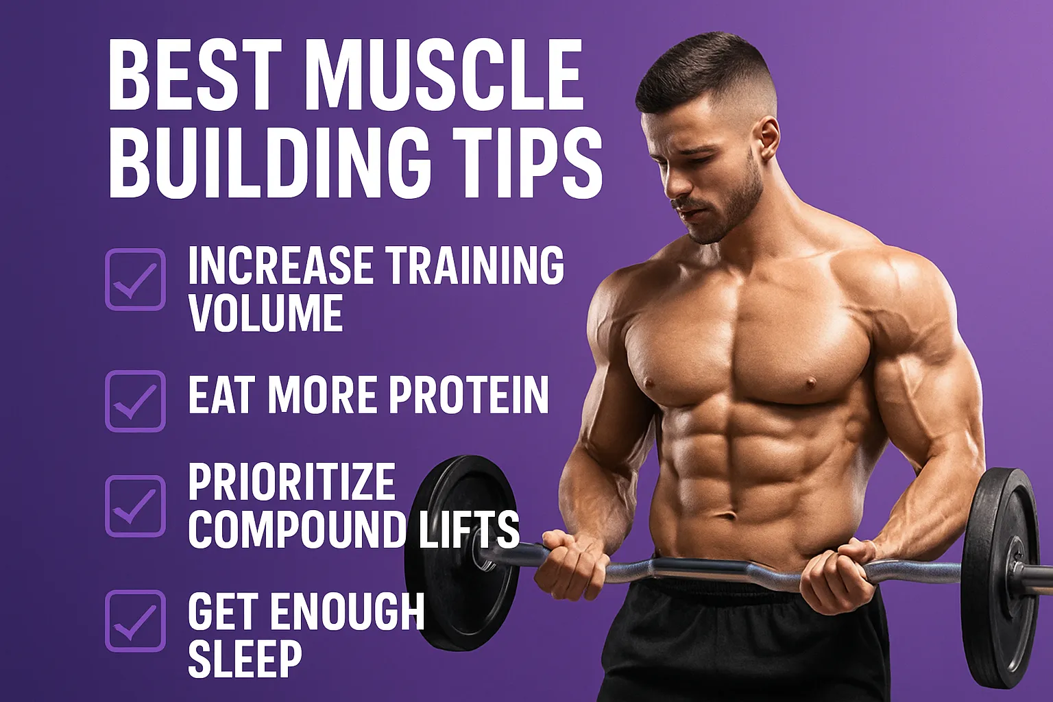 Best Muscle Building Tips illustration